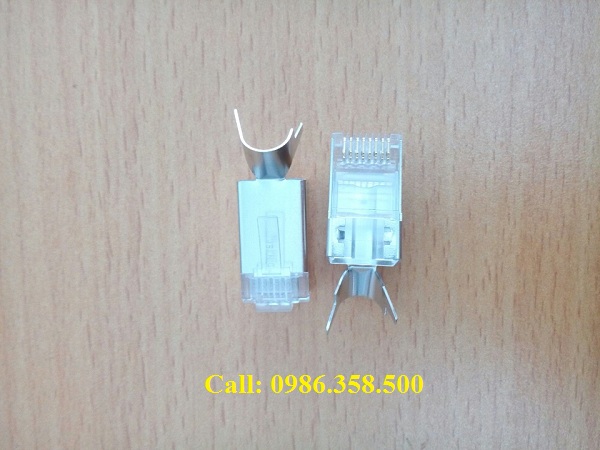 Hạt mạng, Đầu bấm mạng RJ45 Cat7 Bọc kim